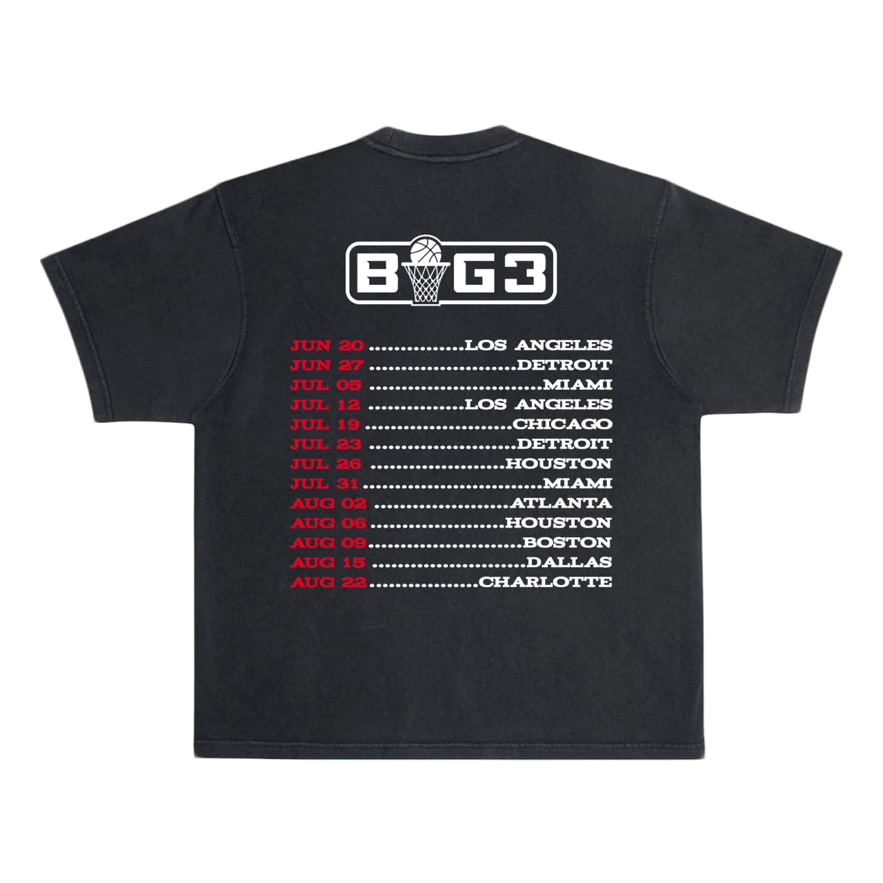 BIG3 2026 Season Tour Shirt