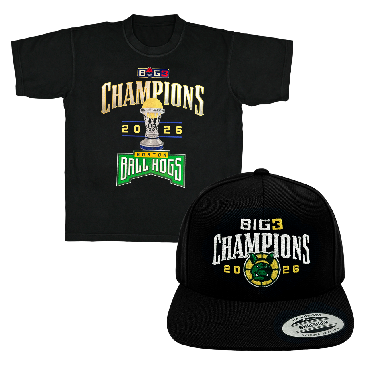 Official Boston Ball Hogs 2026 Championship Bundle