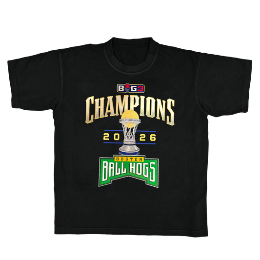 Official Boston Ball Hogs 2026 Championship Shirt