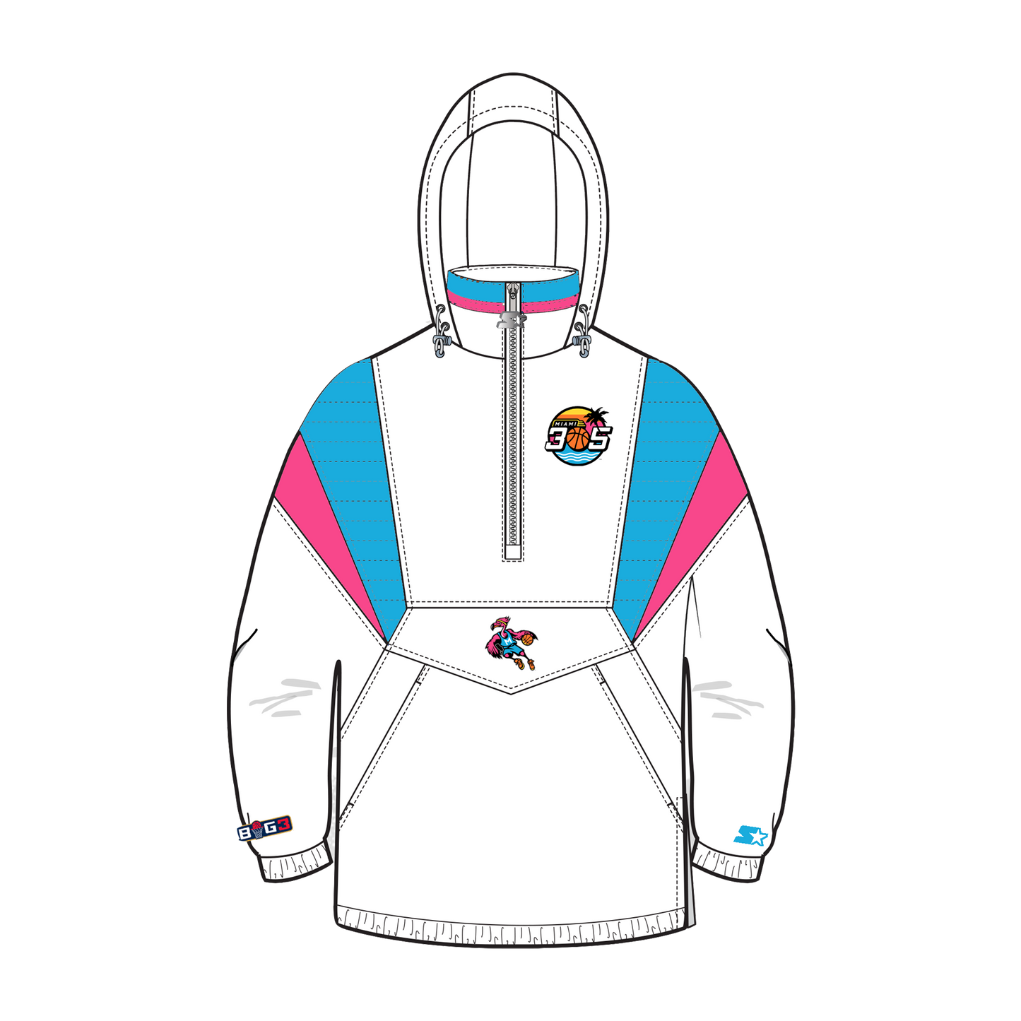 Miami - Starter Sublimated Breakaway Jacket