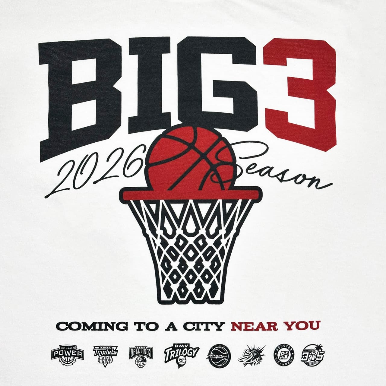 BIG3 2026 Season Tour Shirt